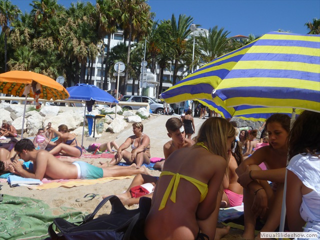 beach teens