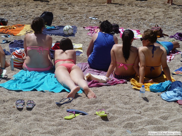 Naked Teens At The Spanish Beach