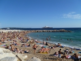 beach crowd