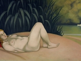 FélixValloton_Femme_étendue_au_bord_de_l_eau_1921