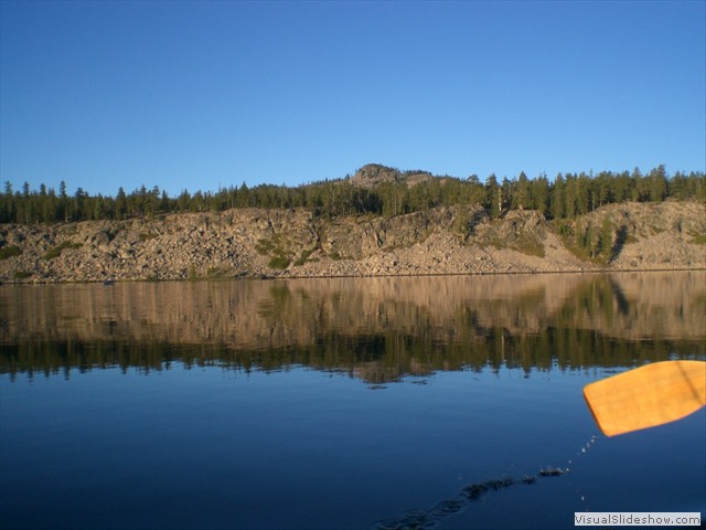 Cliff reflections