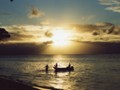 Tahiti fishermen