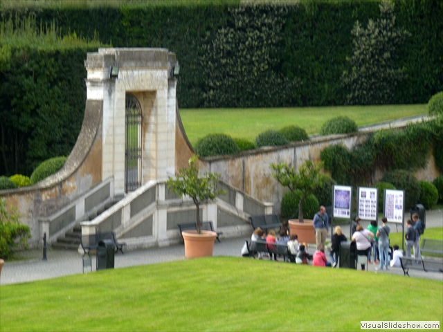 garden stairs